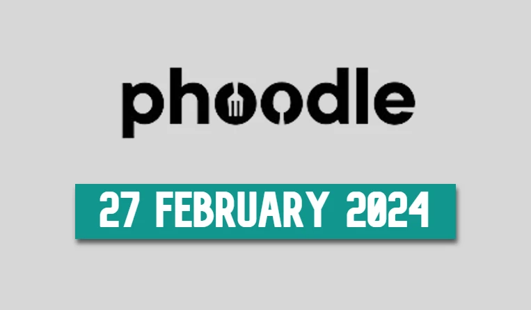 Phoodle [27 February 2024] Hints & Answer