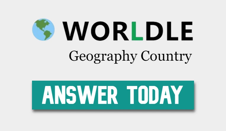 Geography ‘Worldle’ Country Answer Today